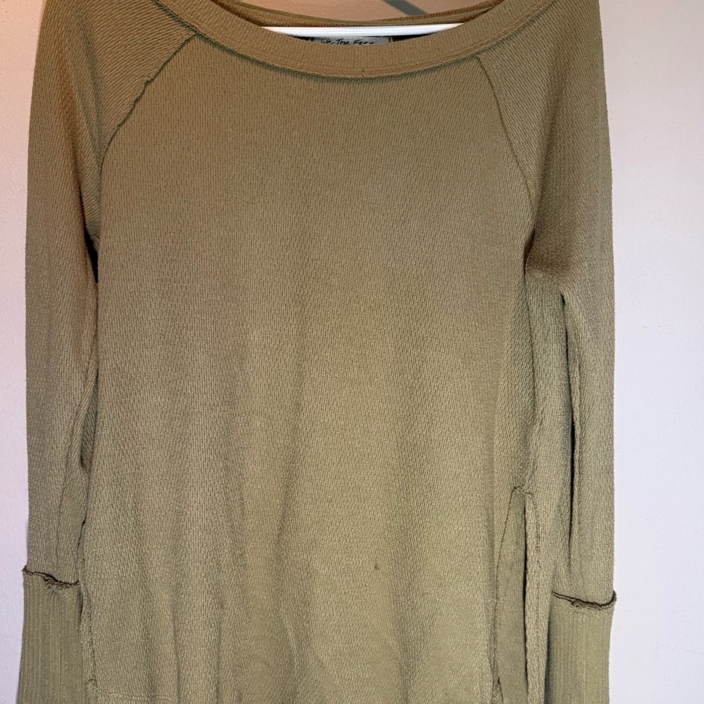 We The Free Sage Knit Top